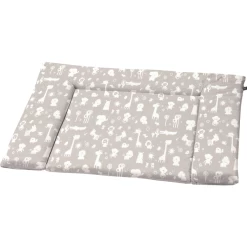 Alvi® Wickelauflage Zootiere Taupe 70 X 85 Cm