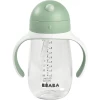 BEABA® Strohhalmbecher 300ml - Salbeigrün -Babyprodukte beaba strohhalmbecher 300ml salbeigruen a364117