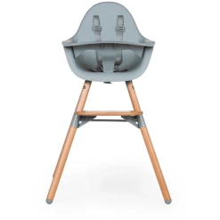 CHILDHOME Hochstuhl Evolu 2 Natur / Mint 2 In 1 + Ring