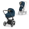 Cybex PLATINUM Kombikinderwagen Priam Chrome Brown Mountain Blue -Babyprodukte cybex platinum kombikinderwagen priam chrome brown mountain blue a380353
