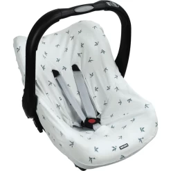 DOOKY Sitzbezug Für Babyschalen 0+ Origami Swallow Jade