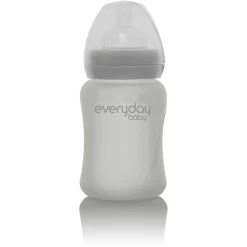 Everyday® Baby Babyglasflasche Healthy+ 150 Ml, Quiet Grey