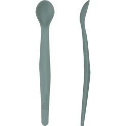 Everyday® Baby Silikonlöffel 2 Stück, Harmony Green