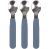 Filibabba Löffel Aus Silikon 3er-Pack, Powder Blue -Babyprodukte filibabba loeffel aus silikon 3er pack powder blue a344399