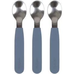 Filibabba Löffel Aus Silikon 3er-Pack, Powder Blue