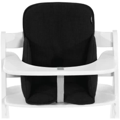 Hauck Hochstuhlauflage Alpha Cosy Select Waffle Piqué Black
