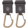 LÄSSIG Kinderwagenhaken 2er Set Karabiner Anthracite -Babyprodukte laessig kinderwagenhaken 2er set karabiner anthracite a388594
