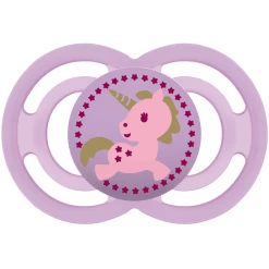 MAM Schnuller Perfect Lila 6+ Monate Silikon