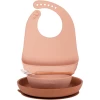 Nattou Esslern Set + Lätzchen Rosa -Babyprodukte nattou esslern set laetzchen rosa a360471