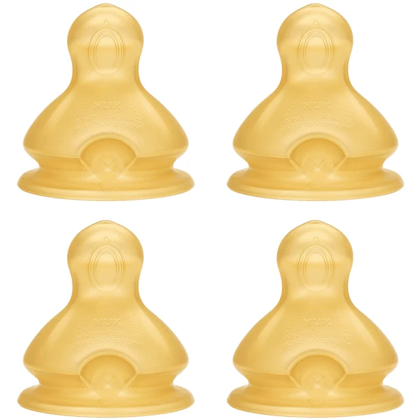 NUK Trinksauger First Choice Latex Gr. 1 M 0 - 6 Monate Viererpack 3 NUK Trinksauger First Choice Latex Gr. 1 M 0 - 6 Monate Viererpack