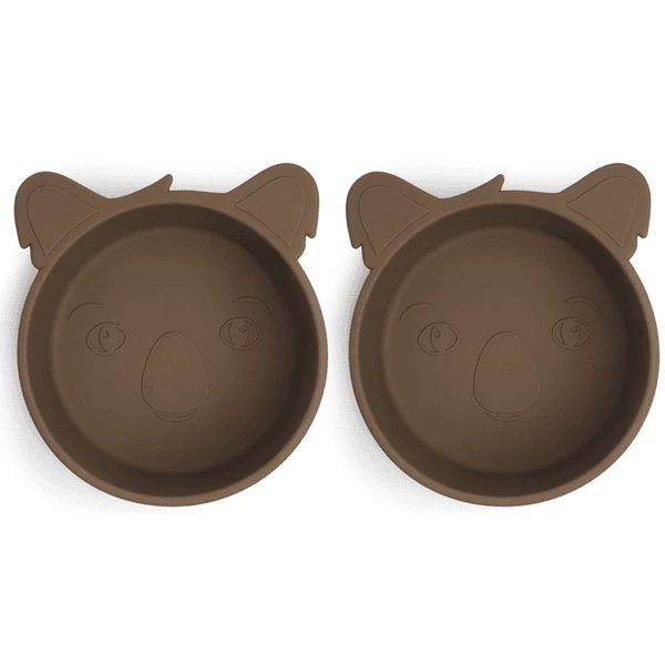 Nuuroo Schüssel Silikon Alex Koala 2 Stück, Acorn 3 Nuuroo Schüssel Silikon Alex Koala 2 Stück, Acorn