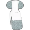 Odenwälder Autositz-Auflage Groß Klimocool White Leaves Grey -Babyprodukte odenwaelder autositz auflage gross klimocool white leaves grey a347171