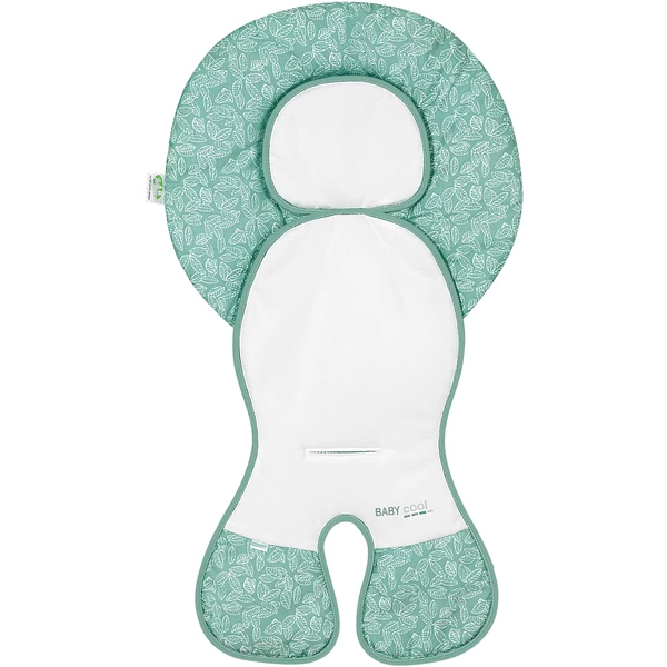 Odenwälder Schalensitz-Auflage Babycool White Leaves Deep Forest 3 Odenwälder Schalensitz-Auflage Babycool White Leaves Deep Forest