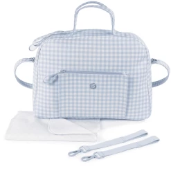 Pasito A Pasito Wickeltasche In Blau / Weiß