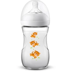 Philips Avent Natural Flasche SCF070/20, 260ml, 1 Stück, Tiger