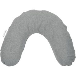 THERALINE Nackenkissen Mittel 100 X 21 Cm Inkl. Bezug Melange Mittelgrau Bambus Kollektion