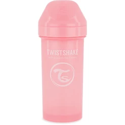 TWISTSHAKE Trinkbecher Kid Cup 360ml Pastell Rosa